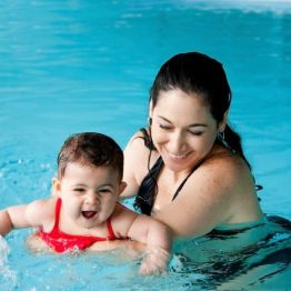 Baby Swimming Training